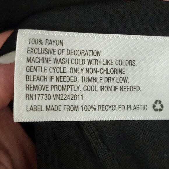 Mossimo Women's Dress Medium Black Boho Bohemian Sundress Flowy NWT - Picture 5 of 5